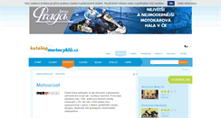 Desktop Screenshot of motoscoot.katalog-motocyklu.cz