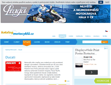 Tablet Screenshot of ducati.katalog-motocyklu.cz