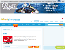 Tablet Screenshot of beta.katalog-motocyklu.cz