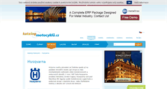 Desktop Screenshot of husqvarna.katalog-motocyklu.cz