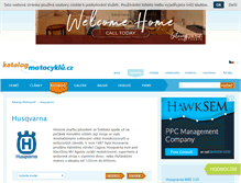 Tablet Screenshot of husqvarna.katalog-motocyklu.cz