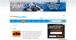 Desktop Screenshot of ktm.katalog-motocyklu.cz