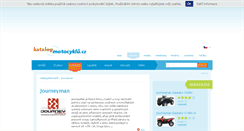 Desktop Screenshot of journeyman.katalog-motocyklu.cz